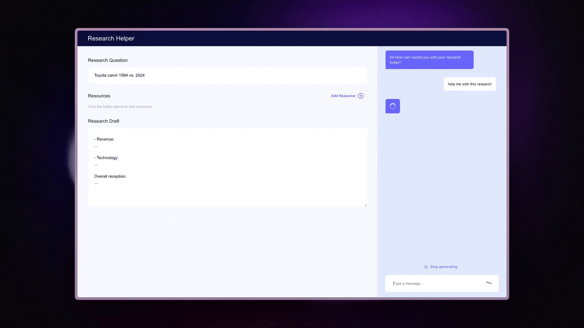 Multi-Agent AI Research Assistant